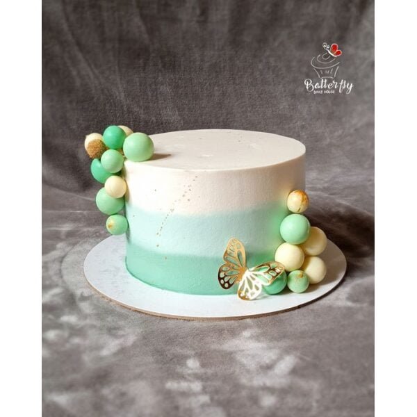 Faux Ball Cake Topper (20pcs Pack)- Mint Green - Image 2