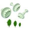 Holly Leaf Fondant Plunger Cutter