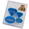 Super Hero - Superman & Batman Fondant / Cookie Cutter